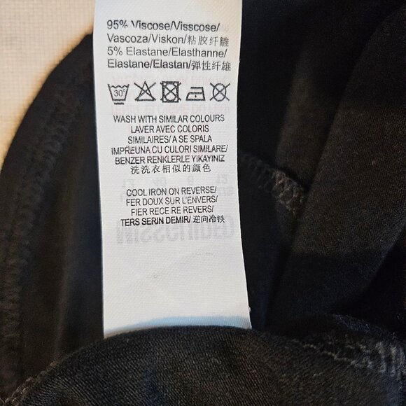 Missguided Asymmetrical Hem Double Strap Dress - Size 8 - Picture 10 of 11